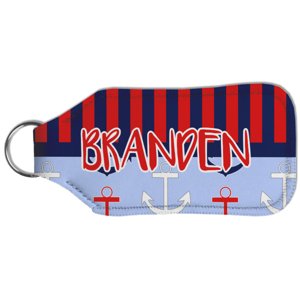 Custom Design - Sanitizer Holder Keychain - Large (Back)