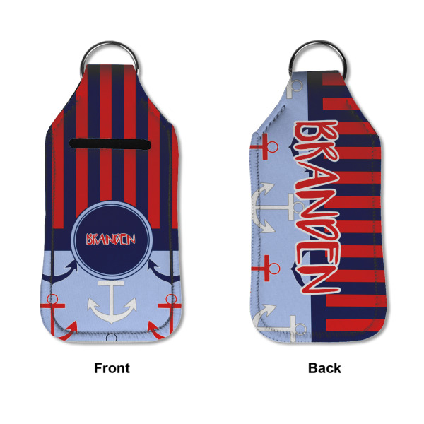 Custom Design - Sanitizer Holder Keychain - Large APPROVAL (Flat)