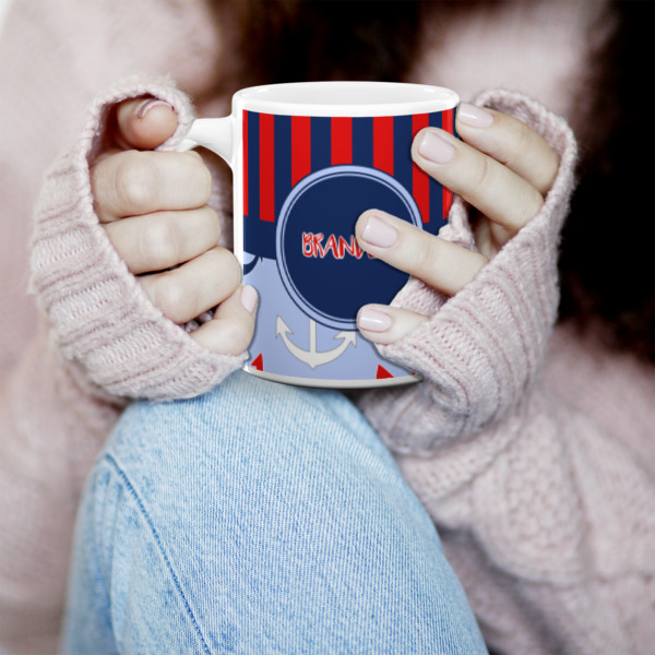 Custom Design - 11oz Coffee Mug - LIFESTYLE