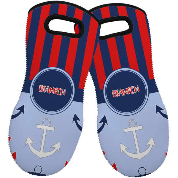 Custom Design - Neoprene Oven Mitt -Set of 2 - Front