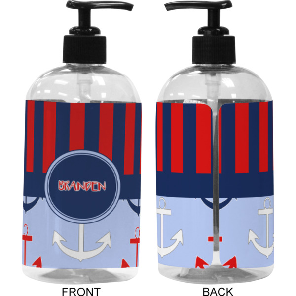 Custom Design - 16 oz Plastic Liquid Dispenser (Approval) - Black