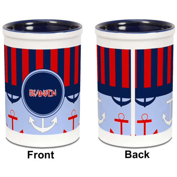 Custom Design - Pencil Holder - Blue - approval