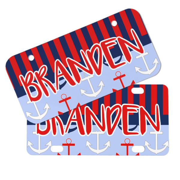 Custom Design - Mini License Plates - MAIN (4 and 2 Holes)