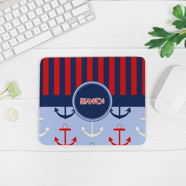 Custom Design - Rectangular Mouse Pad - LIFESTYLE 2