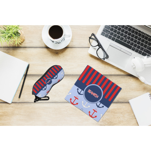 Custom Design - Eyeglass Case and Cloth Set - LIFESTYLE