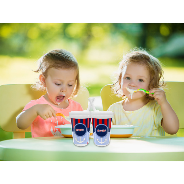 Custom Design - Sippy Cups w/Straw - Lifestlye