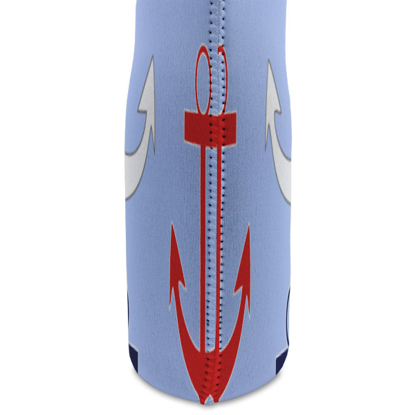 Custom Design - Double Wine Tote - Side Closeup