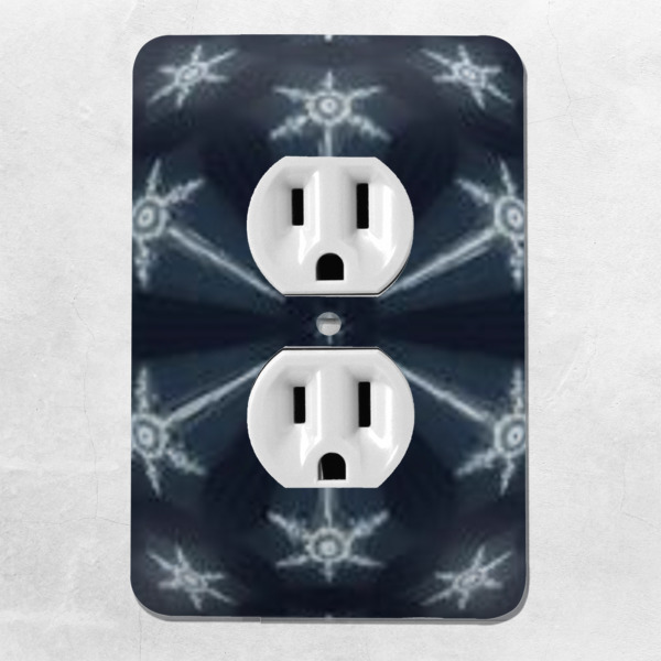 Custom Design - Electric Outlet Plate - Lifestyle