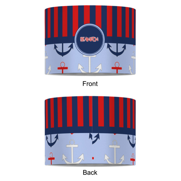 Custom Design - 8" Drum Lampshade - APPROVAL (Fabric)
