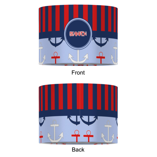 Custom Design - 12" Drum Lampshade - APPROVAL (Fabric)