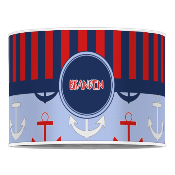 Custom Design - 16" Drum Lampshade - Front (Poly Film)