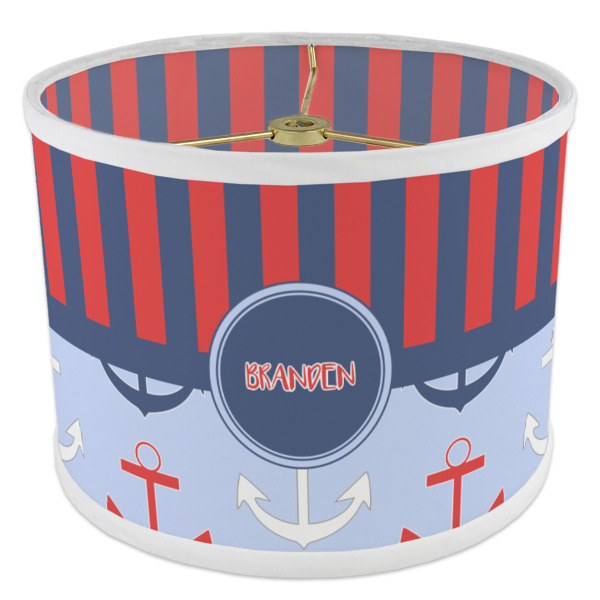 Custom Design - 8" Drum Lampshade - ANGLE Poly-Film