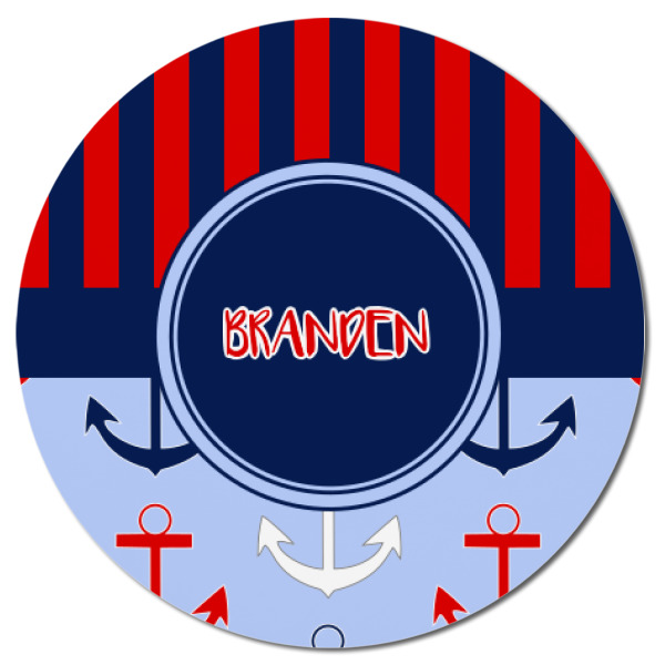 Custom Design - Round Fridge Magnet - FRONT