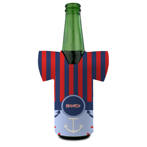 Custom Design - Jersey Bottle Cooler - FRONT (on bottle)