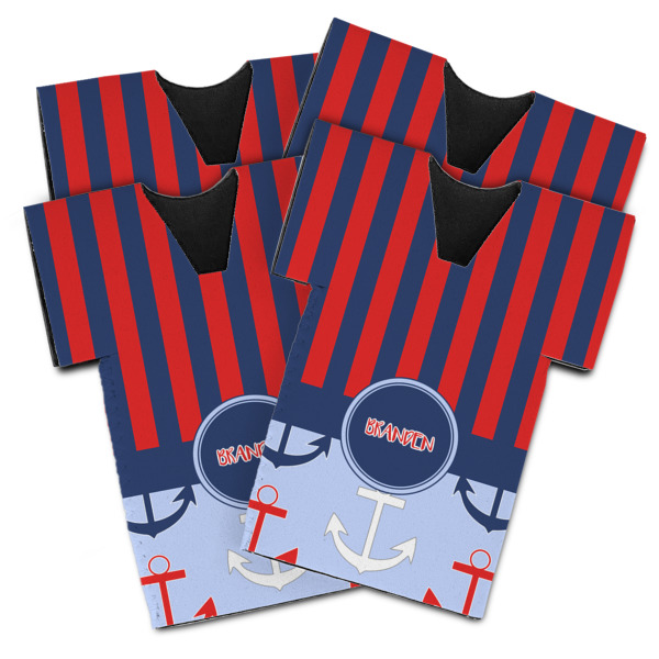 Custom Design - Jersey Bottle Cooler - Set of 4 - MAIN (flat)