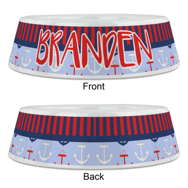 Custom Design - Plastic Pet Bowls - Large - Approval