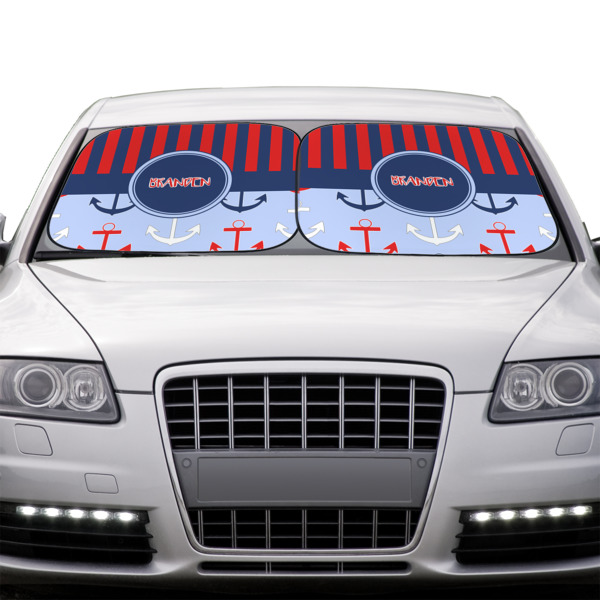 Custom Design - Car Sun Shades - IN CONTEXT