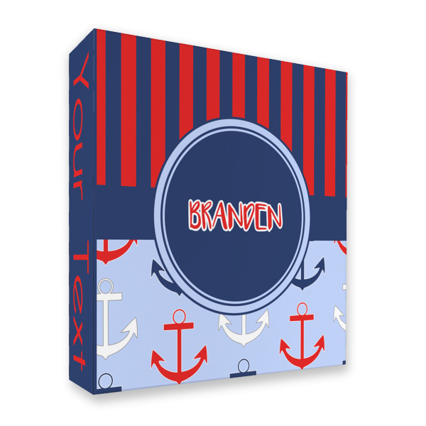 Custom Design - 3 Ring Binders - Full Wrap - 2" - Front