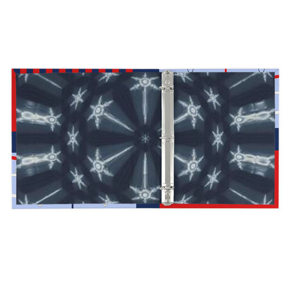 Custom Design - 3 Ring Binders - Full Wrap - 1" - Open Inside