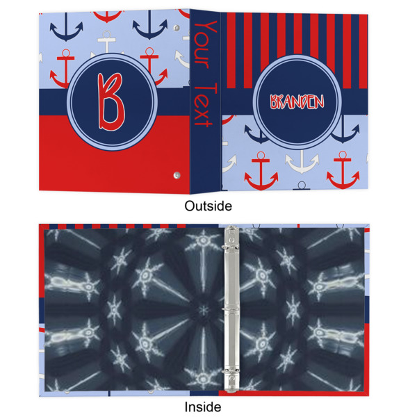 Custom Design - 3 Ring Binders - Full Wrap - 1" - Approval