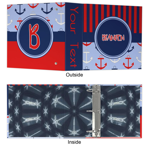 Custom Design - 3 Ring Binders - Full Wrap - 3" - Approval