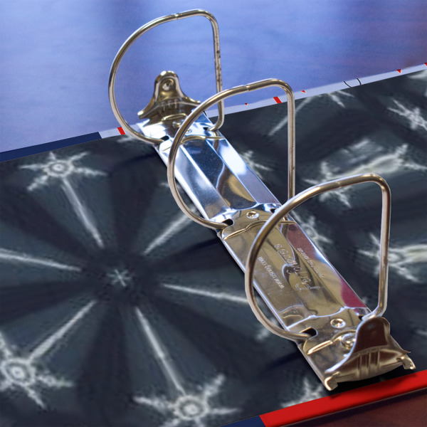 Custom Design - 3 Ring Binders - Full Wrap - 3" - Detail