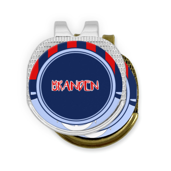 Custom Design - Golf Ball Marker Hat Clip - PARENT/MAIN