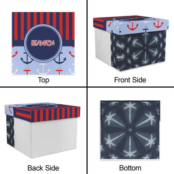 Custom Design - Gift Boxes with Lid - Canvas Wrapped - Medium - Approval