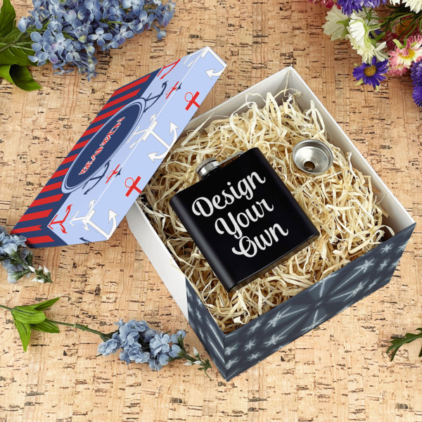 Custom Design - Gift Boxes with Lid - Canvas Wrapped - Large - In Context