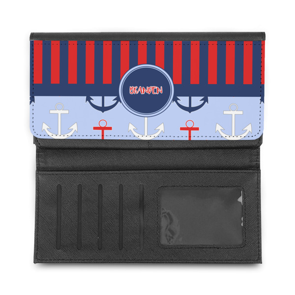 Custom Design - Ladies Wallet - Half Way Open