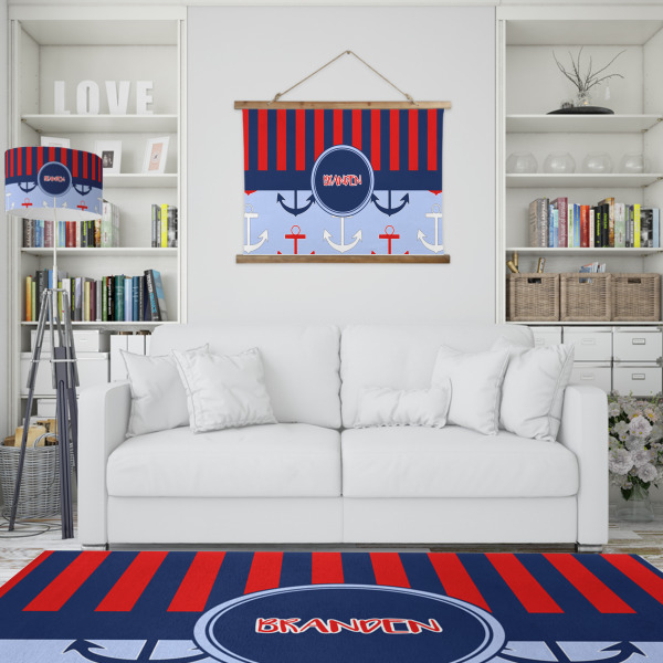 Custom Design - Wall Hanging Tapestry - Landscape - In Context