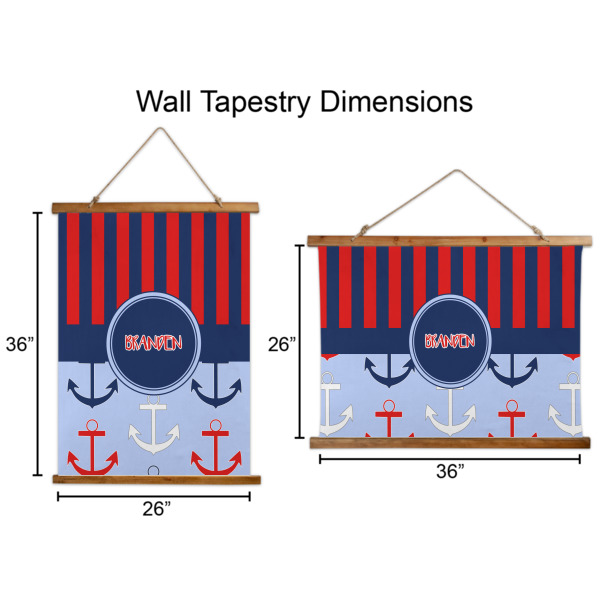 Custom Design - Wall Hanging Tapestries - Parent/Sizing