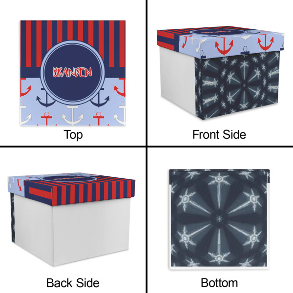 Custom Design - Gift Boxes with Lid - Canvas Wrapped - XX-Large - Approval