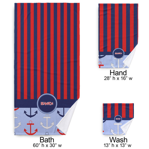 Custom Design - Bath Towel Sets - 3-piece - Approval