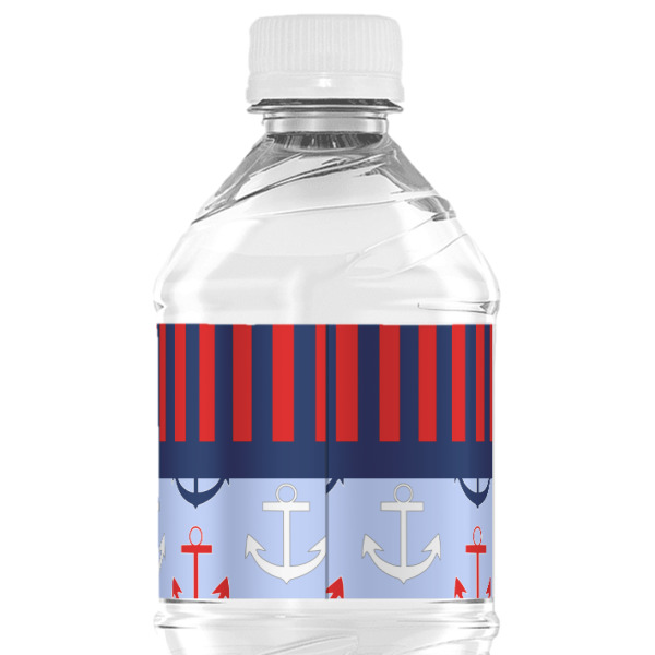 Custom Design - Water Bottle Label - Back View