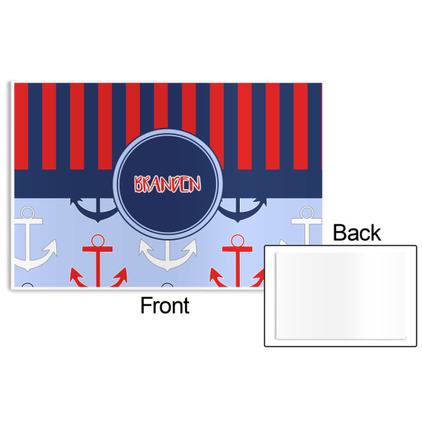 Custom Design - Disposable Paper Placemat - Front & Back