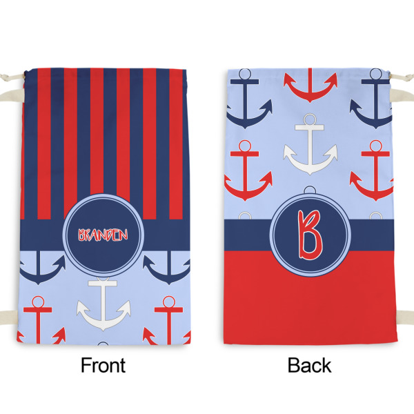 Custom Design - Small Laundry Bag - Front & Back View