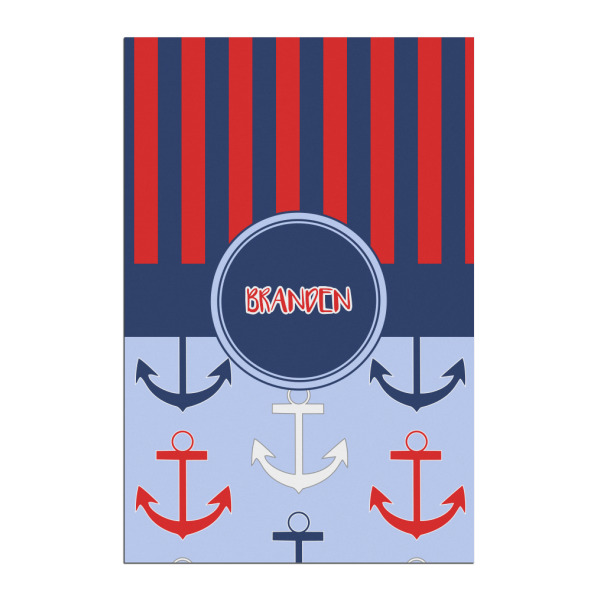 Custom Classic Anchor & Stripes Posters - Matte - 20x30 (Personalized)