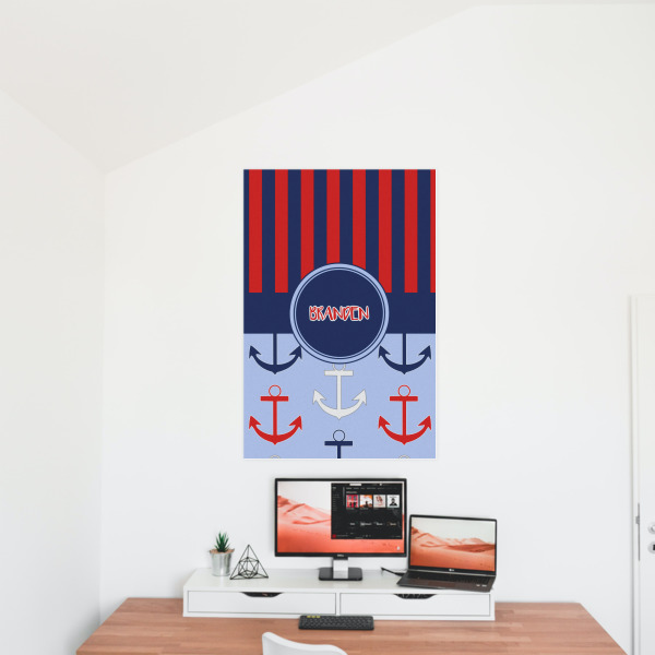 Custom Design - 24x36 - Matte Poster - On the Wall