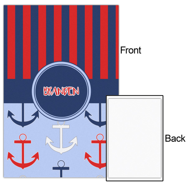 Custom Design - 24x36 - Matte Poster - Front & Back