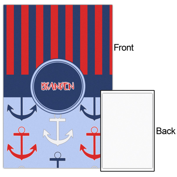 Custom Design - 20x30 - Matte Poster - Front & Back