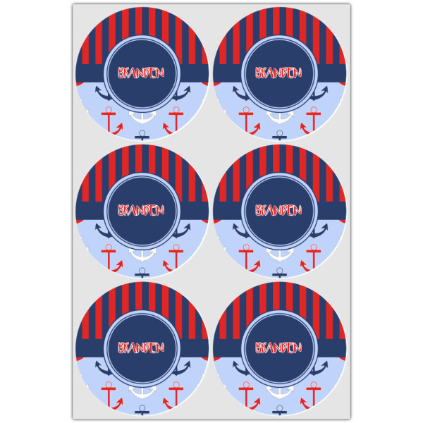 Custom Design - Icing Circle - Large - Set of 6