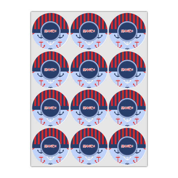 Custom Design - Drink Topper - Small - Set of 12