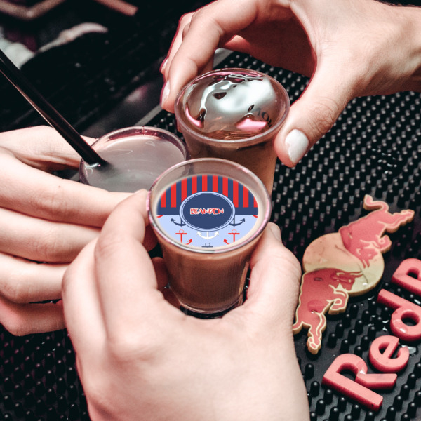 Custom Design - Printed Drink Topper - XSmall - In Shot Glass