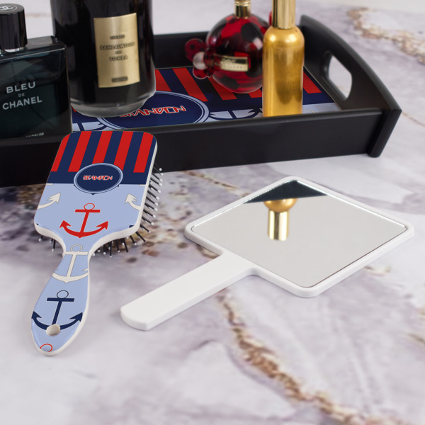 Custom Design - Hair Brush - With Hand Mirror