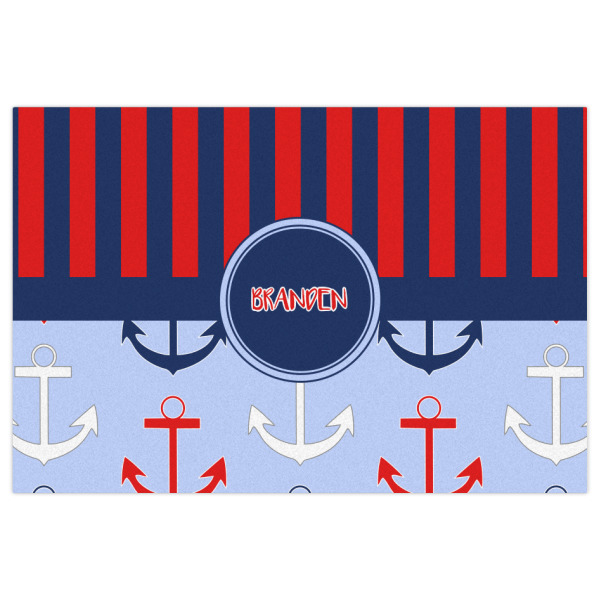 Custom Design - Indoor / Outdoor Rug - 4'x6' - Front Flat