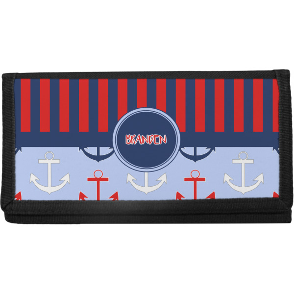 Custom Design Your Own Canvas Checkbook Cover