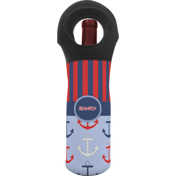 Custom Design Your Own Wine Tote Bag