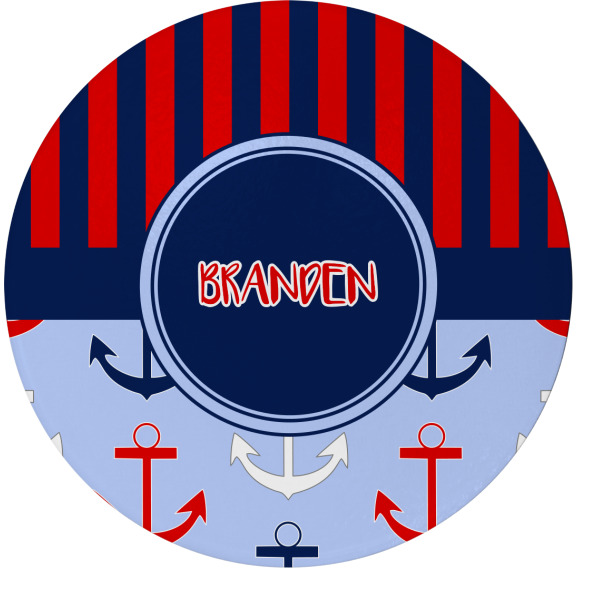 Custom Design Your Own Round Glass Cutting Board