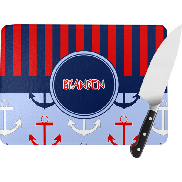 Custom Design Your Own Rectangular Glass Cutting Board